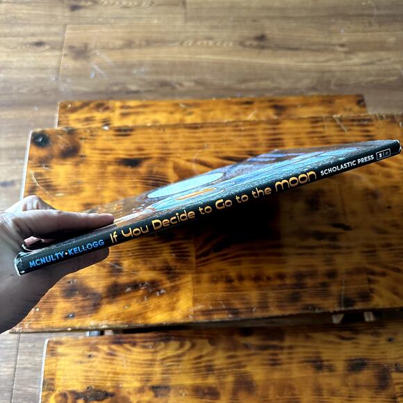 If You Decide To Go To The Moon Hardcover Book - Picture 10 of 10